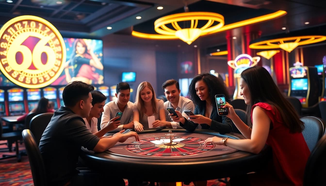 Experience the excitement of 66club's online gambling with immersive games and vibrant graphics.