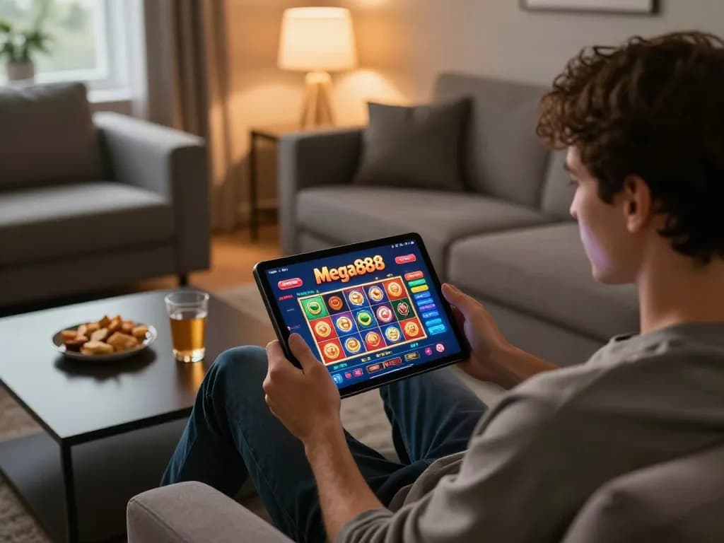 Terlibat dalam permainan yang bertanggungjawab dan muatturun mega888 dalam suasana rumah yang selesa sambil menikmati permainan slot kegemaran anda.