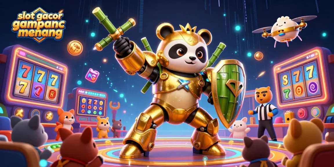 Experience the excitement of slot gacor gampang menang with vivid 3D visuals of vibrant jackpot themes.