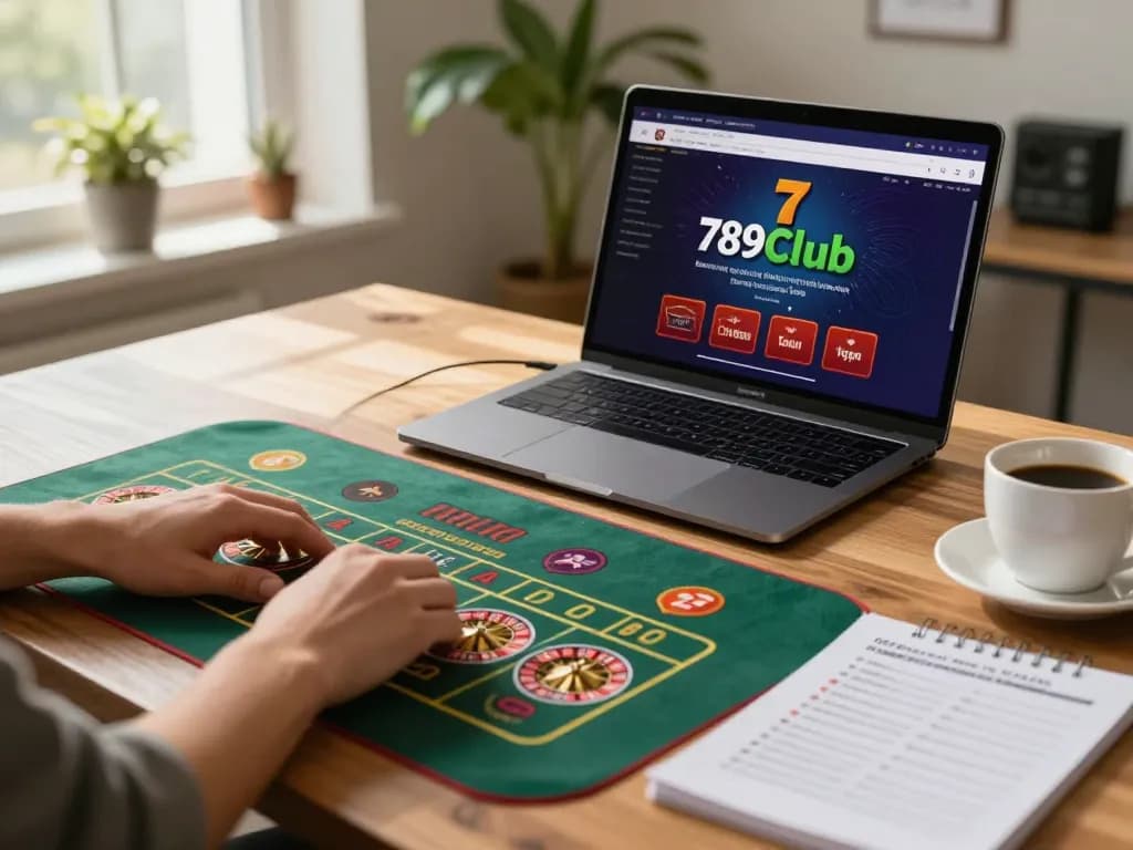 Place bets on 789club's online casino platform while enjoying a cozy home setup.