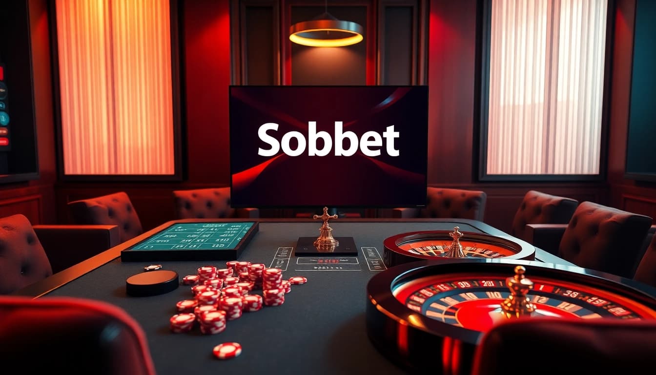 Place bets using the sbobet link at a luxurious online casino with vibrant gaming visuals.
