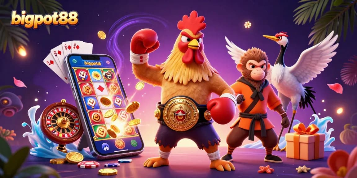 Experience bigpot88's excitement with dynamic slot games and captivating characters.
