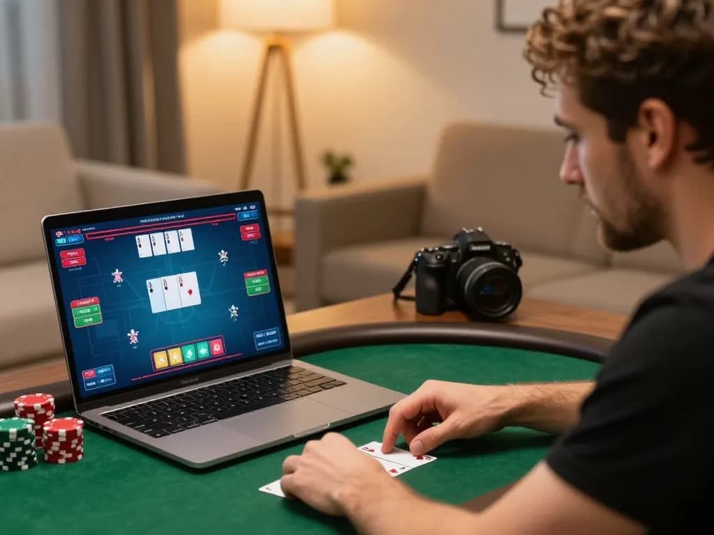 Engaging online poker gameplay at home with a focus on strategy at https://gemwin.pics