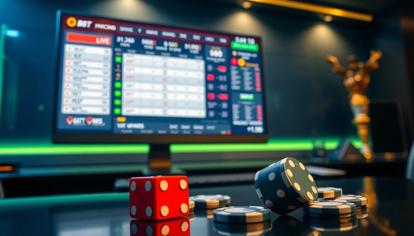 Learn how to bet on soccer effectively with แทงบอลยังไง strategies featured on a luxurious online gambling interface.