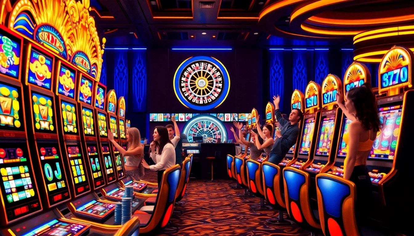 Experience the excitement of winning with slot777 login at vibrant slot machines.