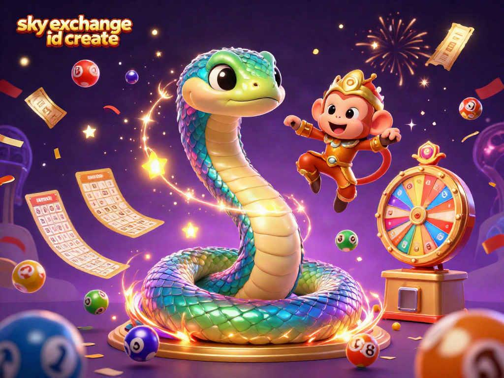 Experience the thrill of betting with a vibrant illustration showcasing sky exchange id create in action.