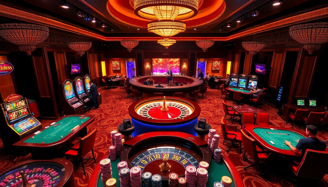 Experience the thrill of SODO66 with vibrant slot machines and an exciting casino atmosphere.