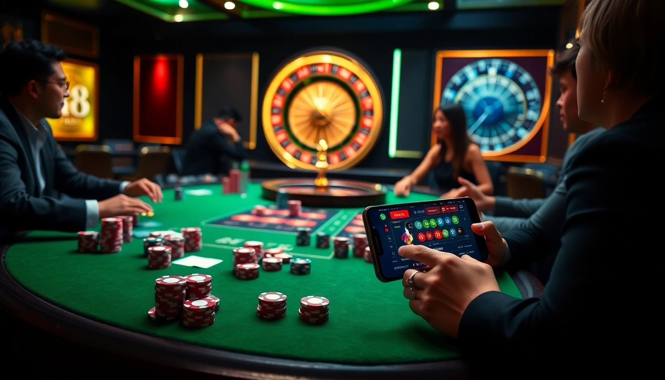 Experience the excitement of RR 88 with vibrant poker chips and roulette, immersing in luxury gambling.